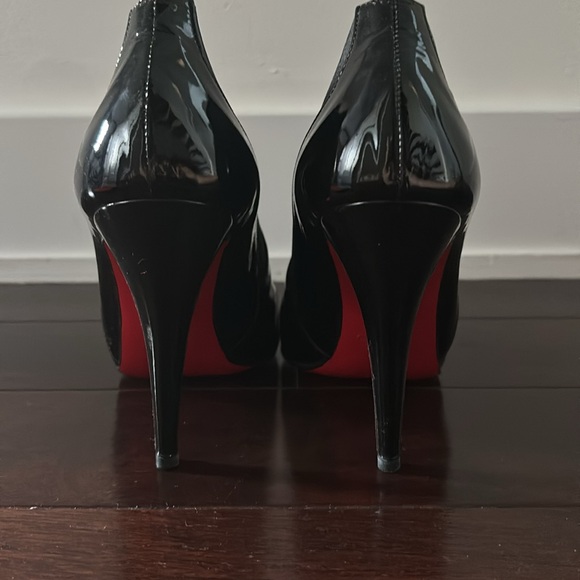 Christian Louboutin ART LASTIC Patent Leather Booties (Size 39) - Picture 3 of 8